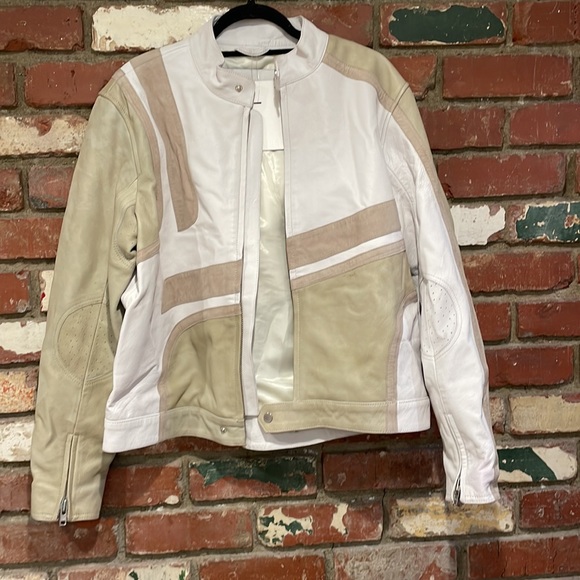 Deadwood Hiro Jacket in White & Beige size 38 NWT - Picture 6 of 11